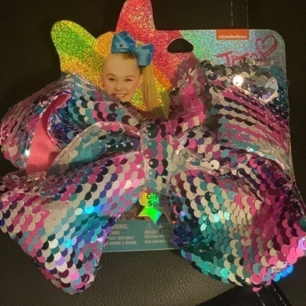 Jo Jo Fans two hair bows new